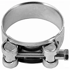 Хомут сталевий з гвинтовим затиском VOREL GBS W1 74-79/24 мм, оцинкований (73804)