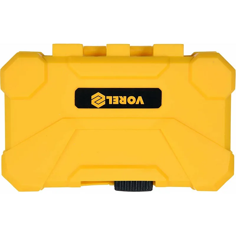 Викрутка реверсивна VOREL 1/4 38 елементів (65025) фото