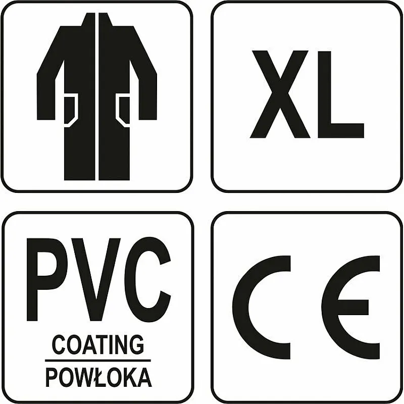 Плащ із капюшоном водонепроникний VOREL (74654) фото