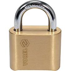 Замок навесной латунный VOREL 50 мм (77612)