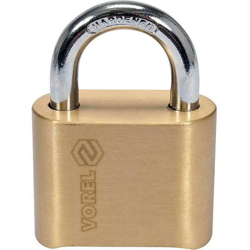 Замок навісний латунний VOREL 50 мм (77612) фото