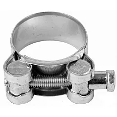 Хомут сталевий з гвинтовим затиском VOREL GBS W1 40-43/20 мм, оцинкований (73796)