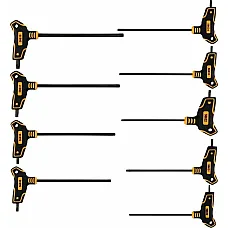 Набір ключів VOREL TORX Т10-T50 100х200 мм, Cr-V 6150" 9 шт (56639)