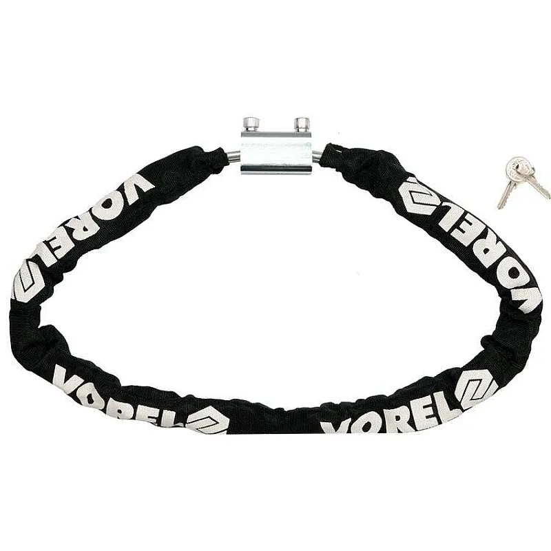 Замок велосипедний ланцюговий VOREL 7 мм, 1200 мм (77881) фото