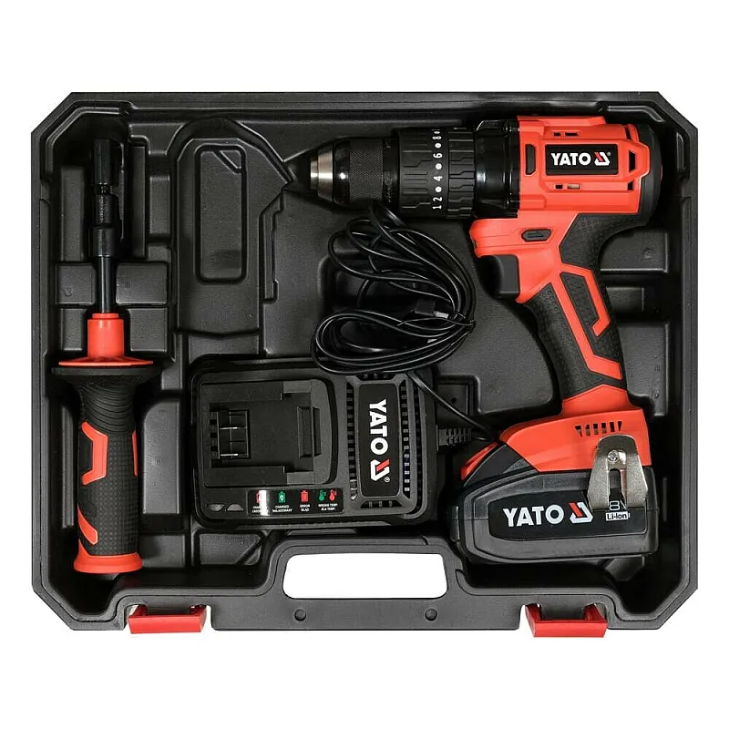 Акумуляторний шуруповерт Yato (YT-82790) фото