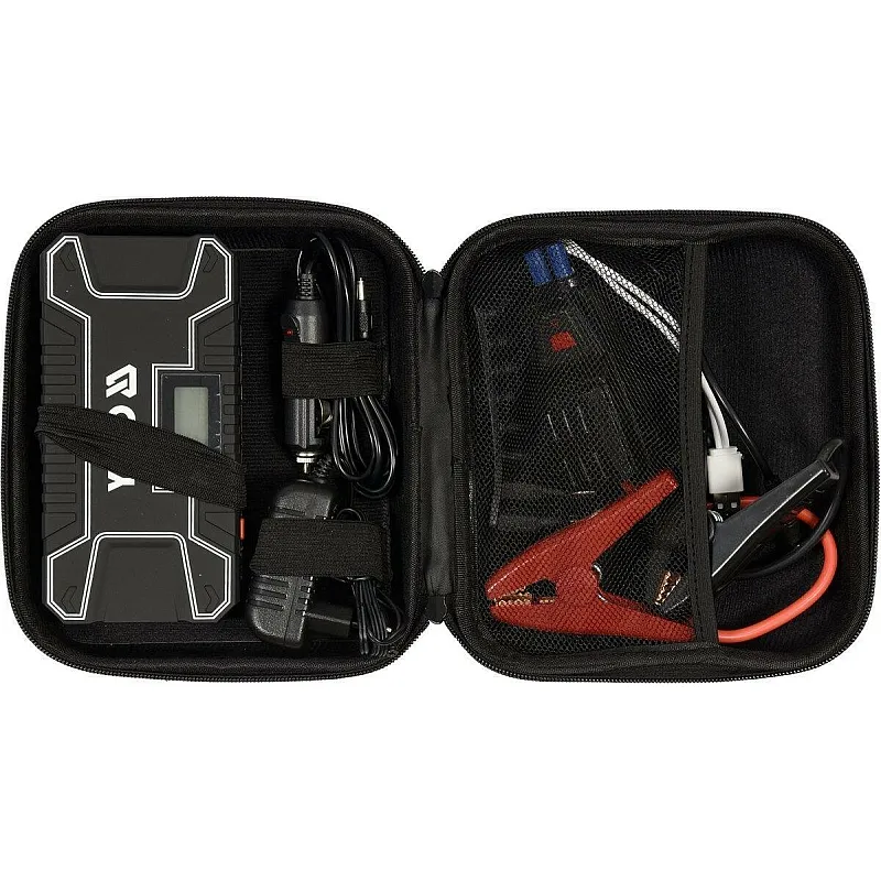 Автономний пусковий пристрій Yato 12 a/h LCD (YT-83082) фото