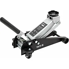 Домкрат гидравлический подкатной Yato 130х465 мм (YT-17211)