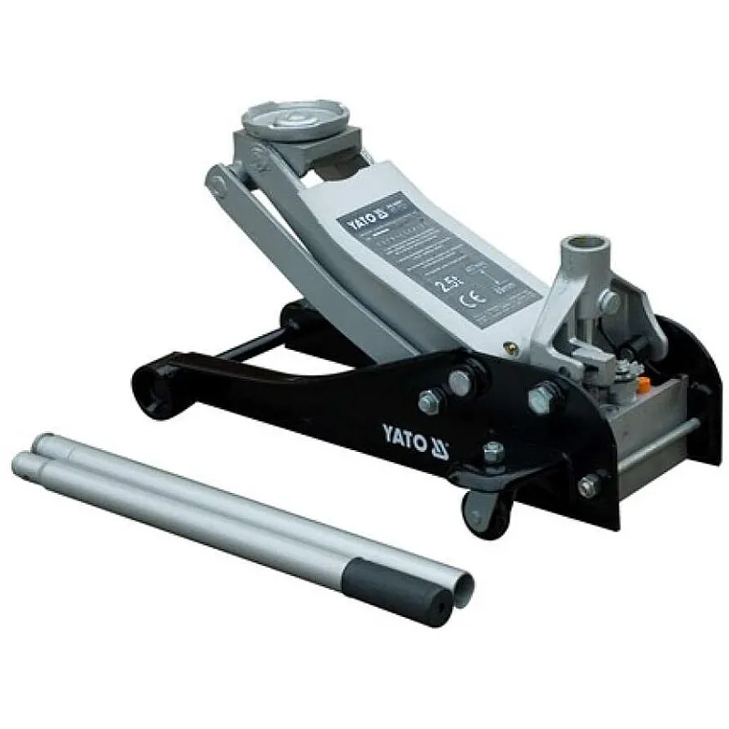Домкрат гідравлічний підкатний Yato 2.5 т 89х457 мм (YT-1721) фото