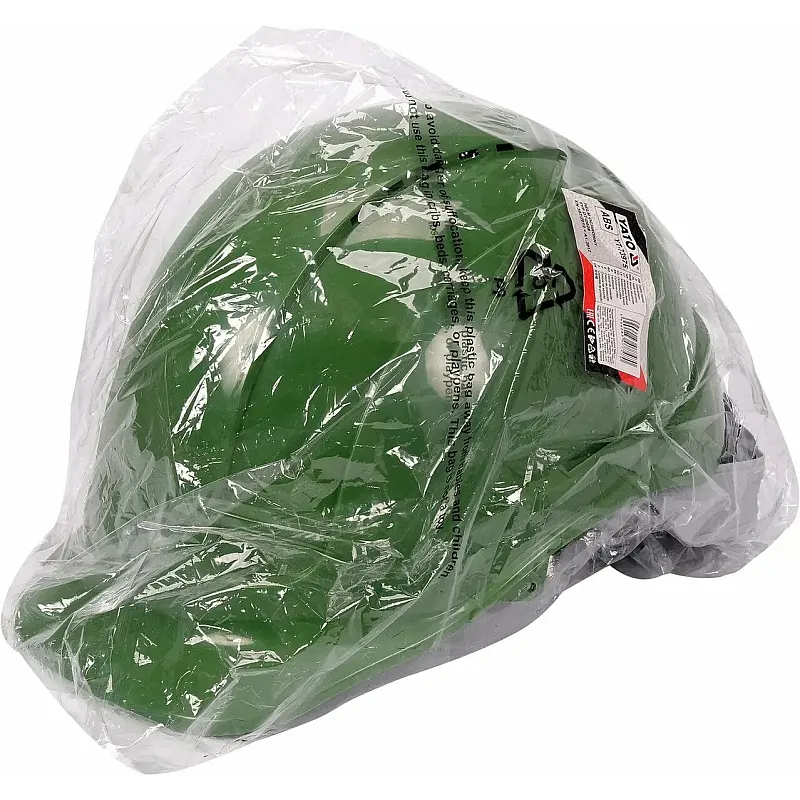 Каска Yato для захисту голови зелена із пластику ABS (YT-73975) фото