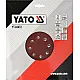 Круг шлифовальный с липучкой Yato YT-83472 для YT-82340 и YT-82350 (диам. 225 мм, Р80) фото