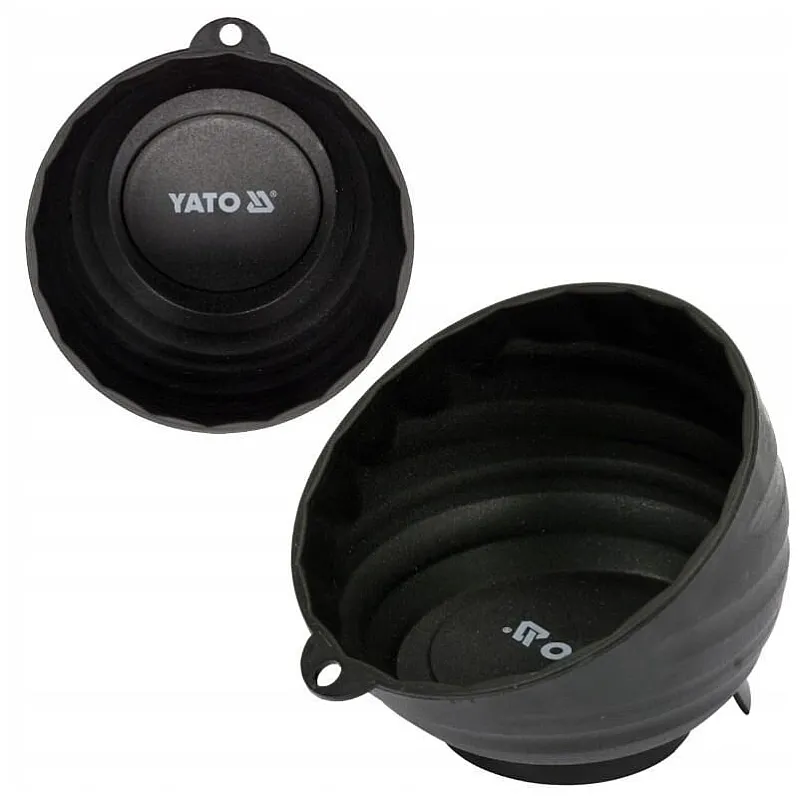 Миска магнітна кругла Yato, 150 мм (YT-08305) фото