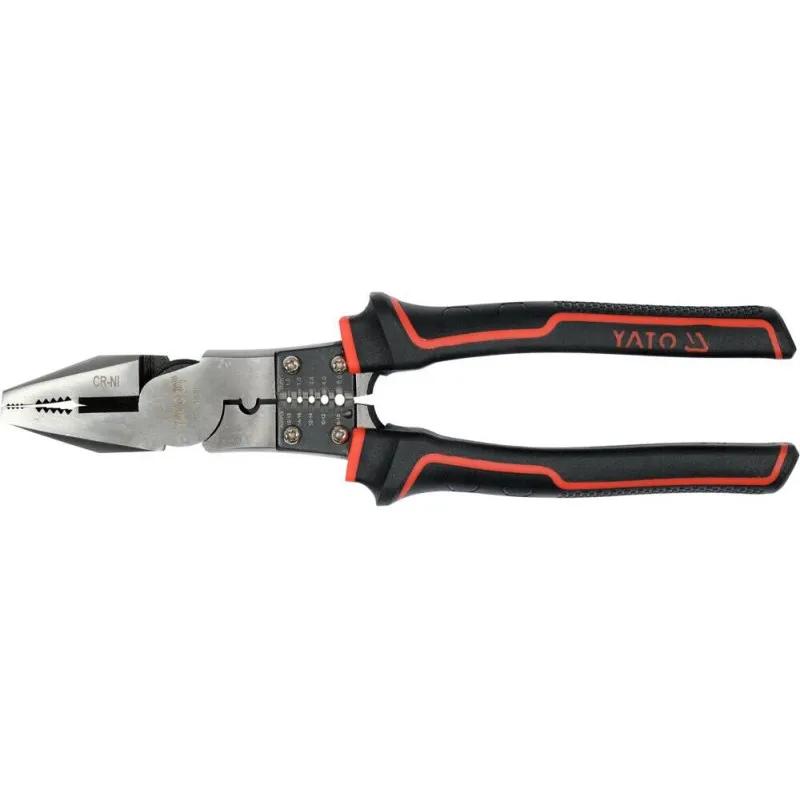 Багатофункціональні плоскогубці Yato 220 мм (YT-20430) фото