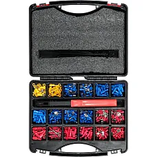 Набор электрических разъемов с изоляцией Yato 551 шт. (YT-068920)