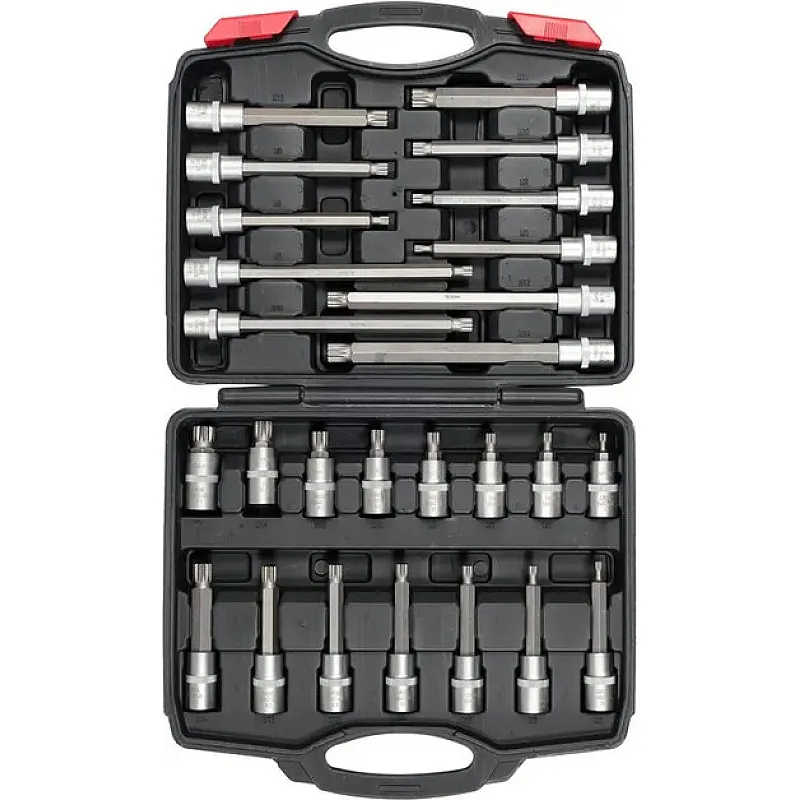 Набор головок торцевых з насадками SPLINE YATO YT-77542 фото