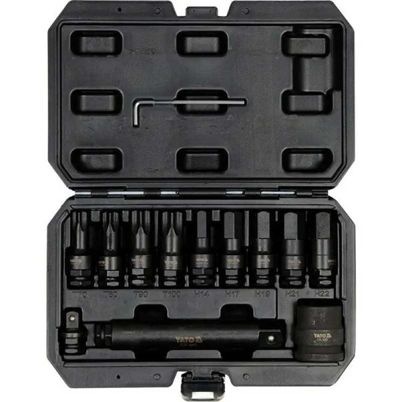 Набір ударних насадок Yato YT-10655 фото