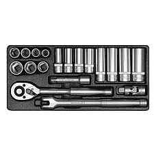 Набір торцевих головок Yato YT-3864