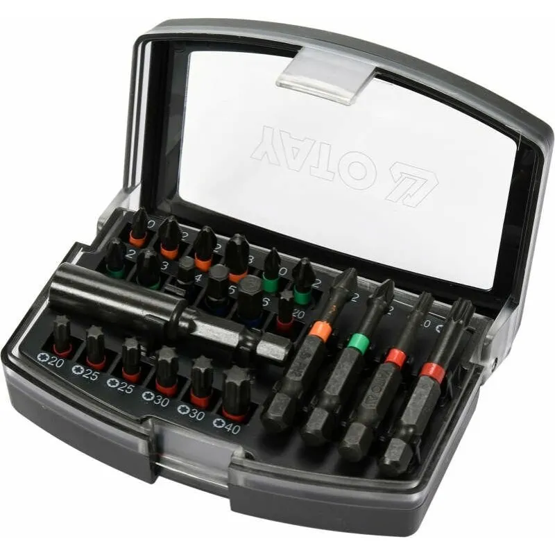 Набір ударних викруткових насадок Yato (YT-04621) фото