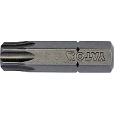 Насадки отверточные Yato TORX T40x25 мм HEX 1/4" (YT-78147) 10 шт