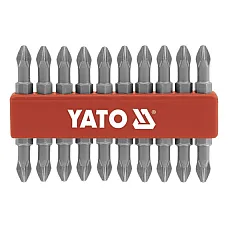 Насадки отверточные Yato двухсторонние Philips РН2/PH2х65 мм (YT-0481) 10 шт