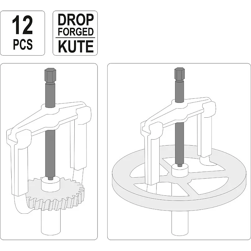Знімач універсальний Yato тип американський (YT-25105) фото