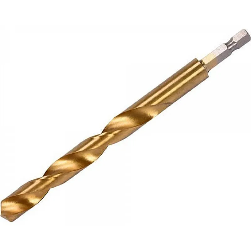 Свердло по металу YATO HSS-TIN, HEX-1/4, 10х133 мм (YT-44772) фото