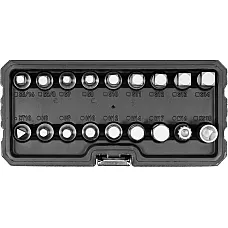 Торцеві насадки для олійних заторів Yato, 18 шт (YT-05991)