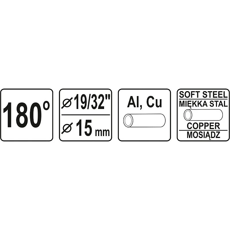 Трубогиб Yato YT-21844 фото