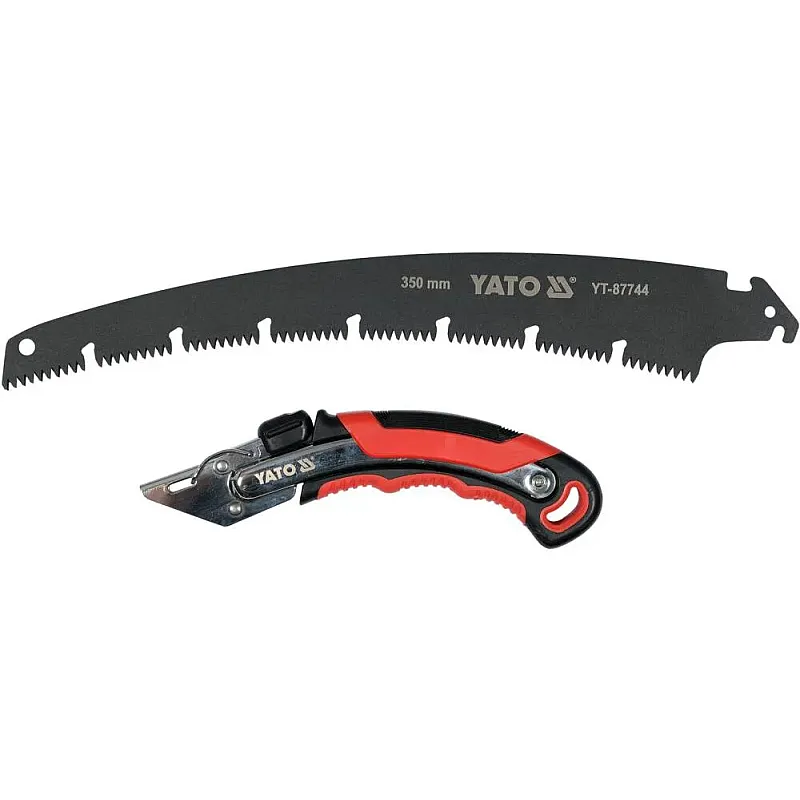 Выгнутая садовая пила с кобурой YATO YT-87744 фото