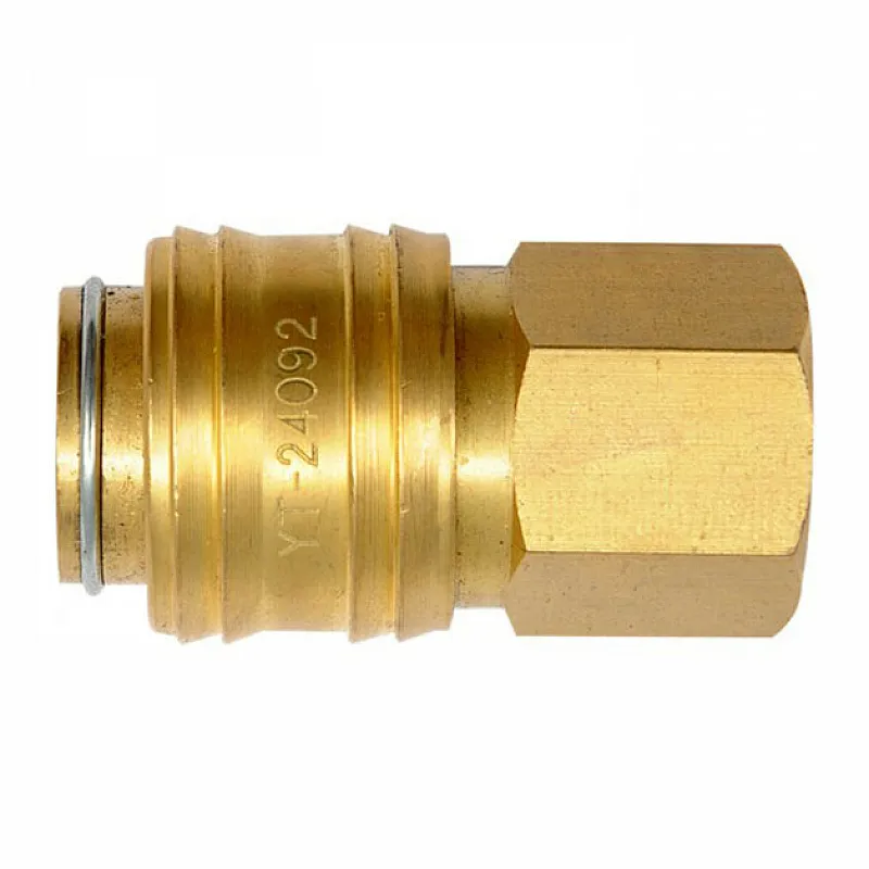 Быстросъемное латунное соединение YATO 1/4 (YT-24092) фото