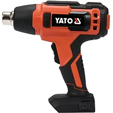 Фен будівельний акумуляторний Yato 18 В Li-Ion 550C 100 л/хв (YT-82285)