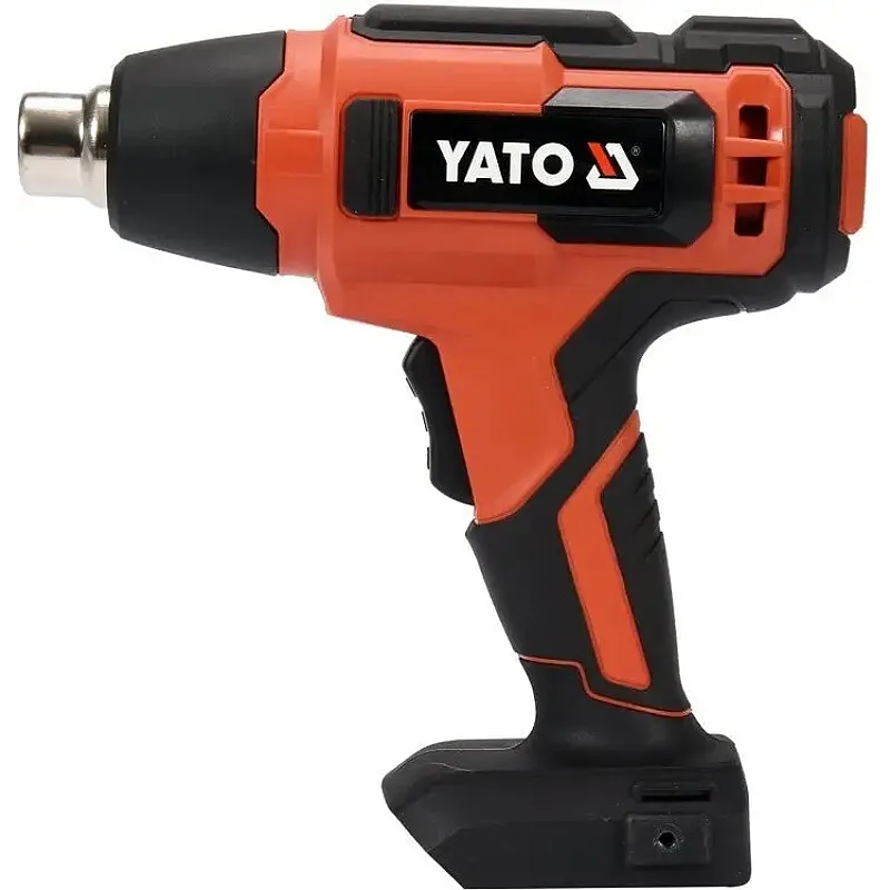 Фен будівельний акумуляторний Yato 18 В Li-Ion 550C 100 л/хв (YT-82285) фото
