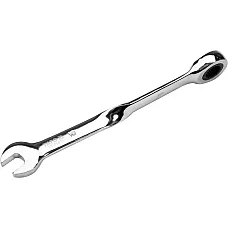 Ключ рожково-накидной с трещоткой Yato крученый 10x167мм (YT-01872)