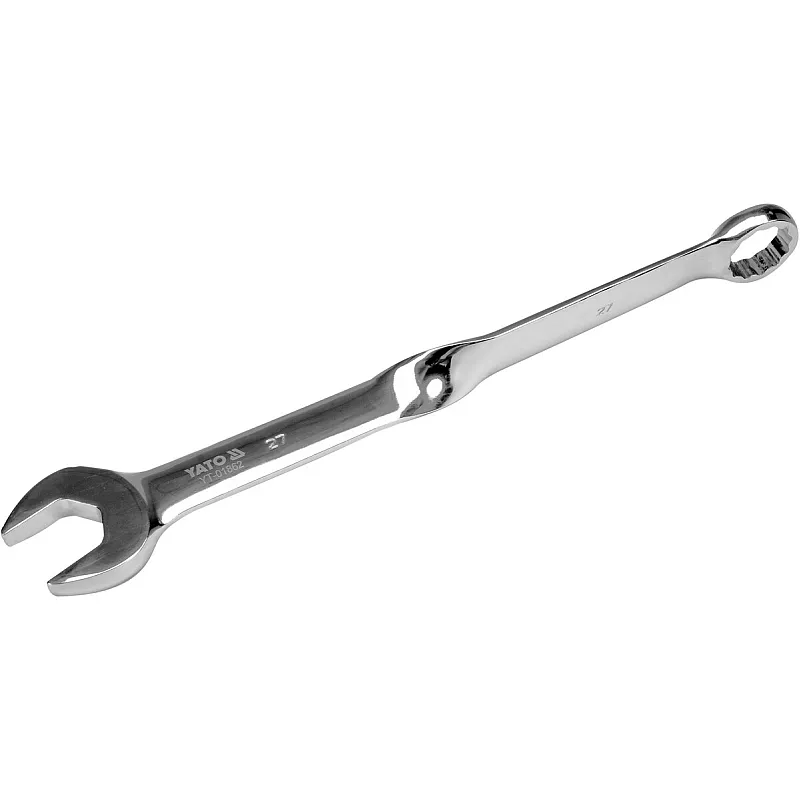 Ключ рожково-накидной Yato крученый 27x359мм (YT-01862) фото