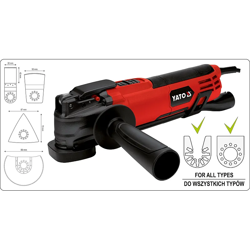 Багатофункціональний інструмент Yato YT-82223 фото