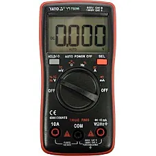 Мультиметр Yato True RMS LCD 6000 (YT-73096)