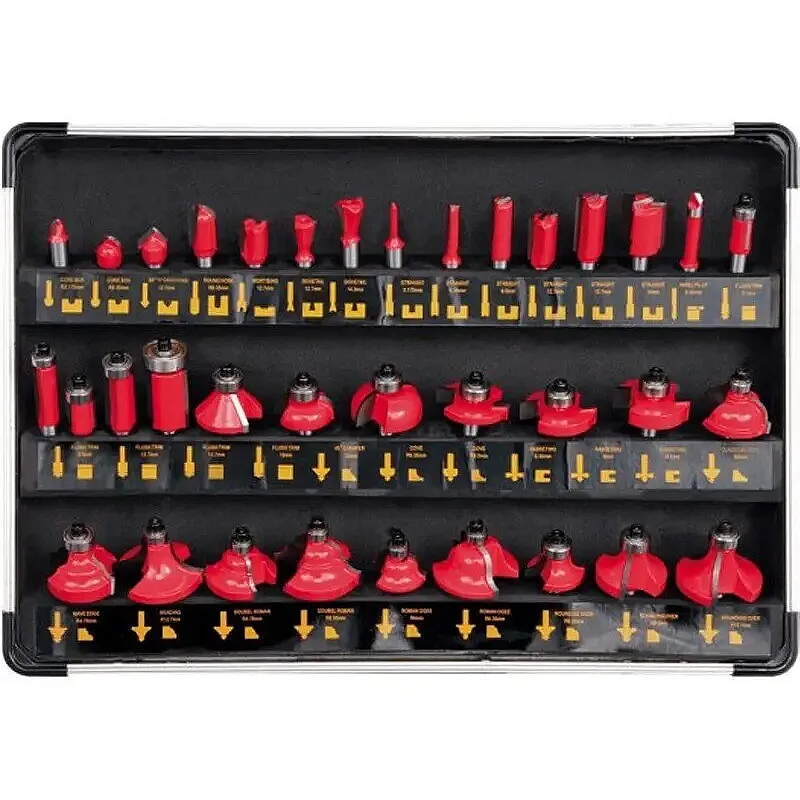 Набір фрез по дереву YATO 35 шт. (YT-6803) фото