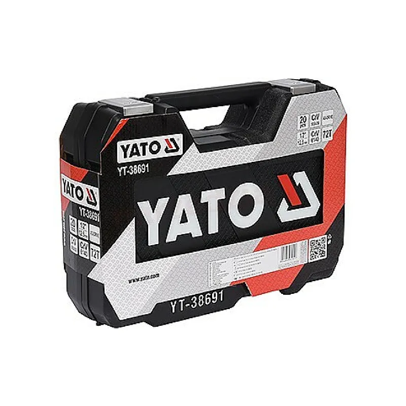 Набір торцевих головок Yato 1/2, М10-24 (YT-38691) фото