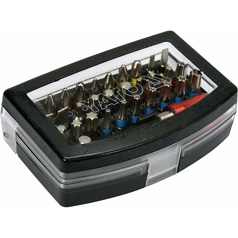 Набір викруткових насадок YATO 1/4 32 шт. (YT-04622) фото