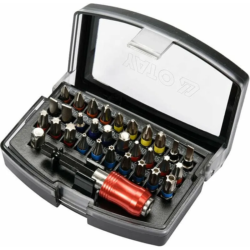 Набір викруткових насадок YATO 1/4 32 шт. (YT-04622) фото