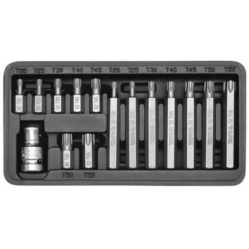 Набор насадок отверточных YATO ТОRХ 30х75 мм (YT-0411) фото