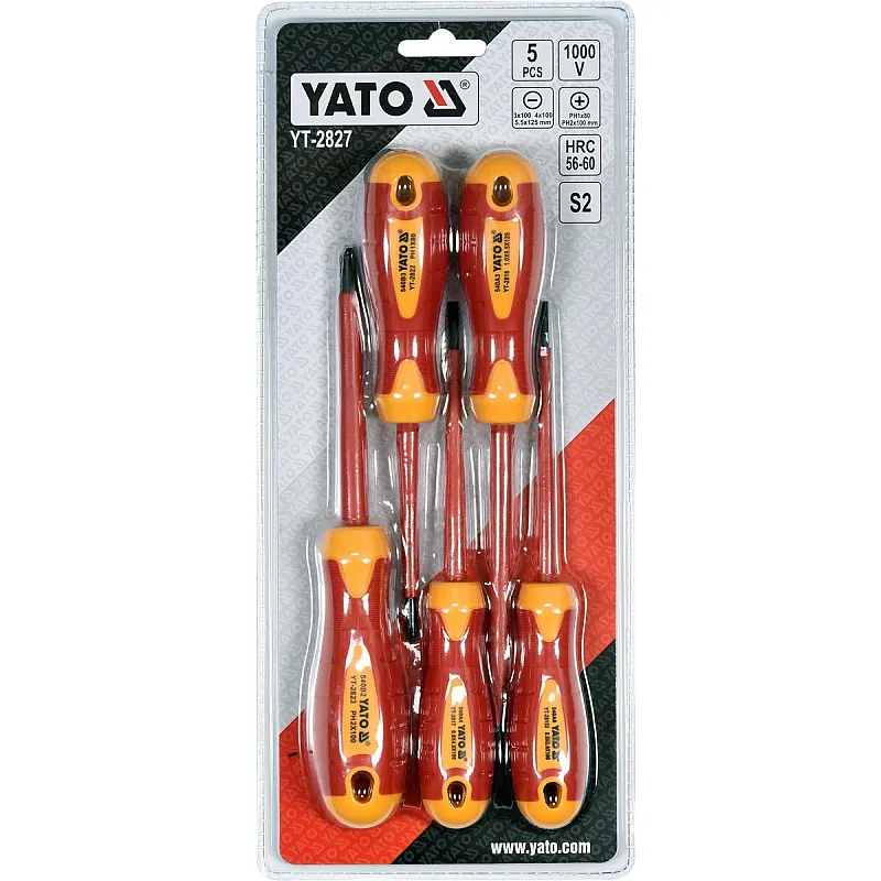 Набір викруток діелектричних Yato YT-2827 фото