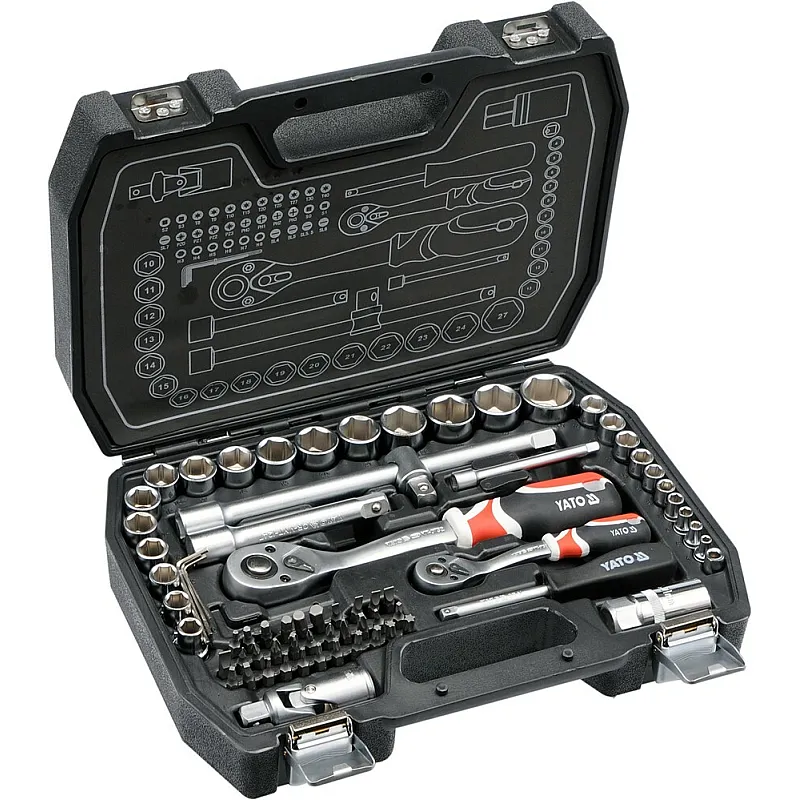 Набір торцевих головок Yato YT-38782 фото