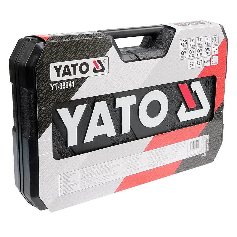 Набір торцевих головок Yato YT-38941. фото