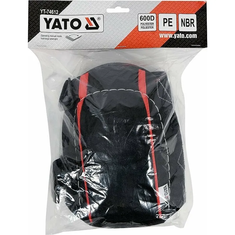 Наколінники захисні Yato з поліетиленовими накладками (YT-74612) фото