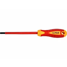 Викрутка Yato плоска діелектрична SL5.5х125мм VDE (YT-2818)