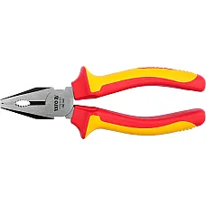 Плоскогубці комбіновані електромонтажні Yato із ізольованими ручками 1000V 160 мм (YT-21151)