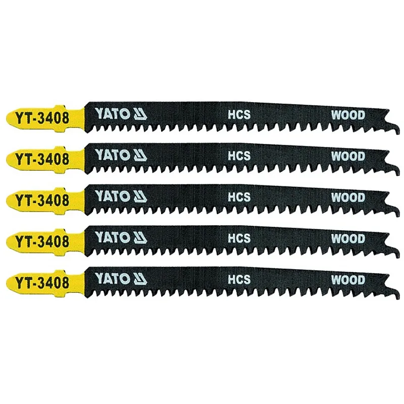 Полотно для електролобзика YATO 13TPI, 115 мм, 5 шт. (YT-3408) фото