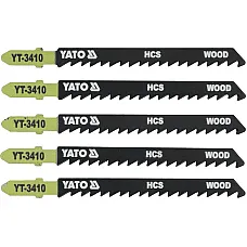 Полотно для електролобзика YATO 6TPI, 100 мм, 5 шт. (YT-3410)