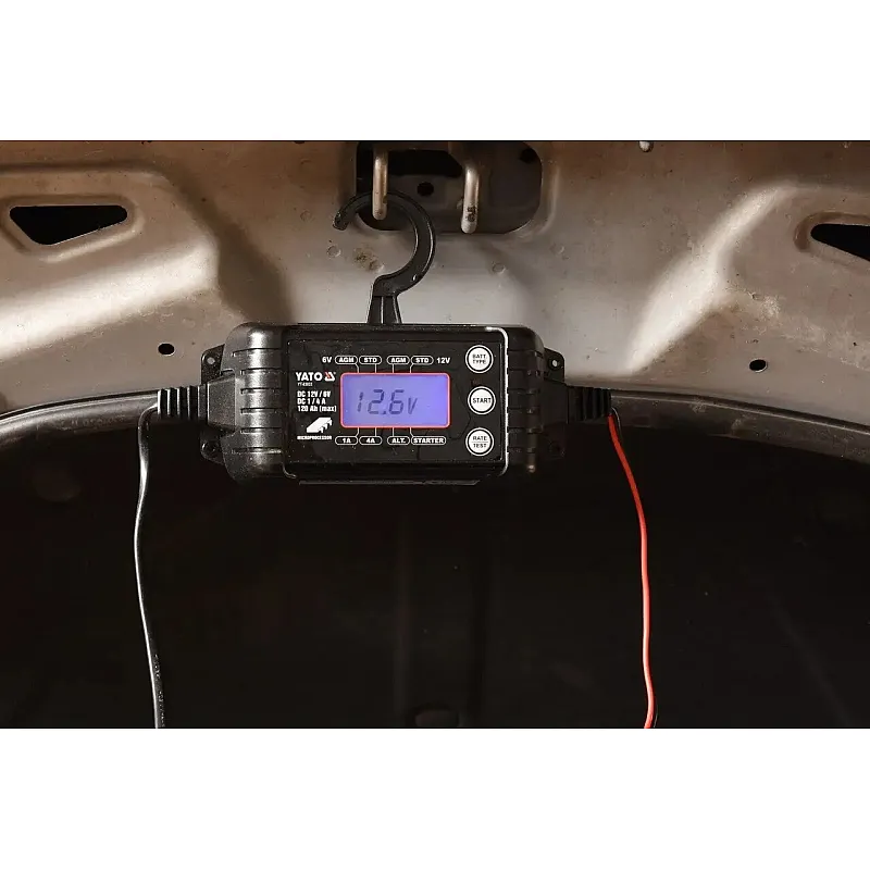 Перетворювач напруги Yato з мережі 230 В AC 6/12 В DC (YT-83033) фото