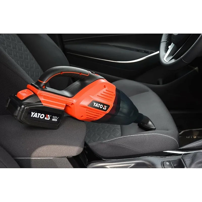 Пылесос для автомобиля c фильтром Yato YT-85680 без АКБ и ЗУ фото